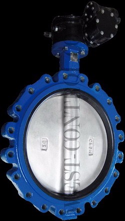 CV3300RL Rubber Lined Butterfly Valve one piece shaft pinless以及Desulfurization Butterfly Valve